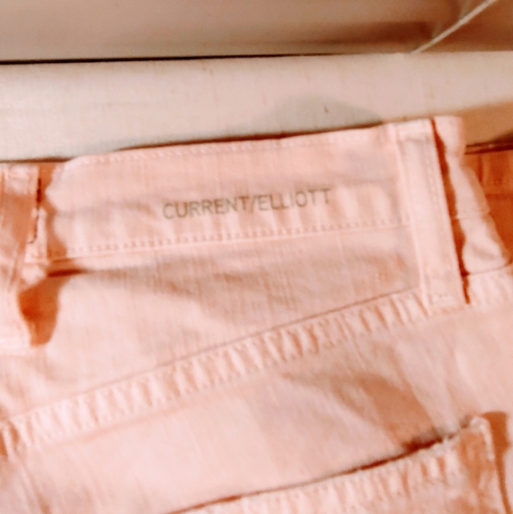 Current Elliot Pink Jeans Distressed 23 Fling - Picture 5 of 12